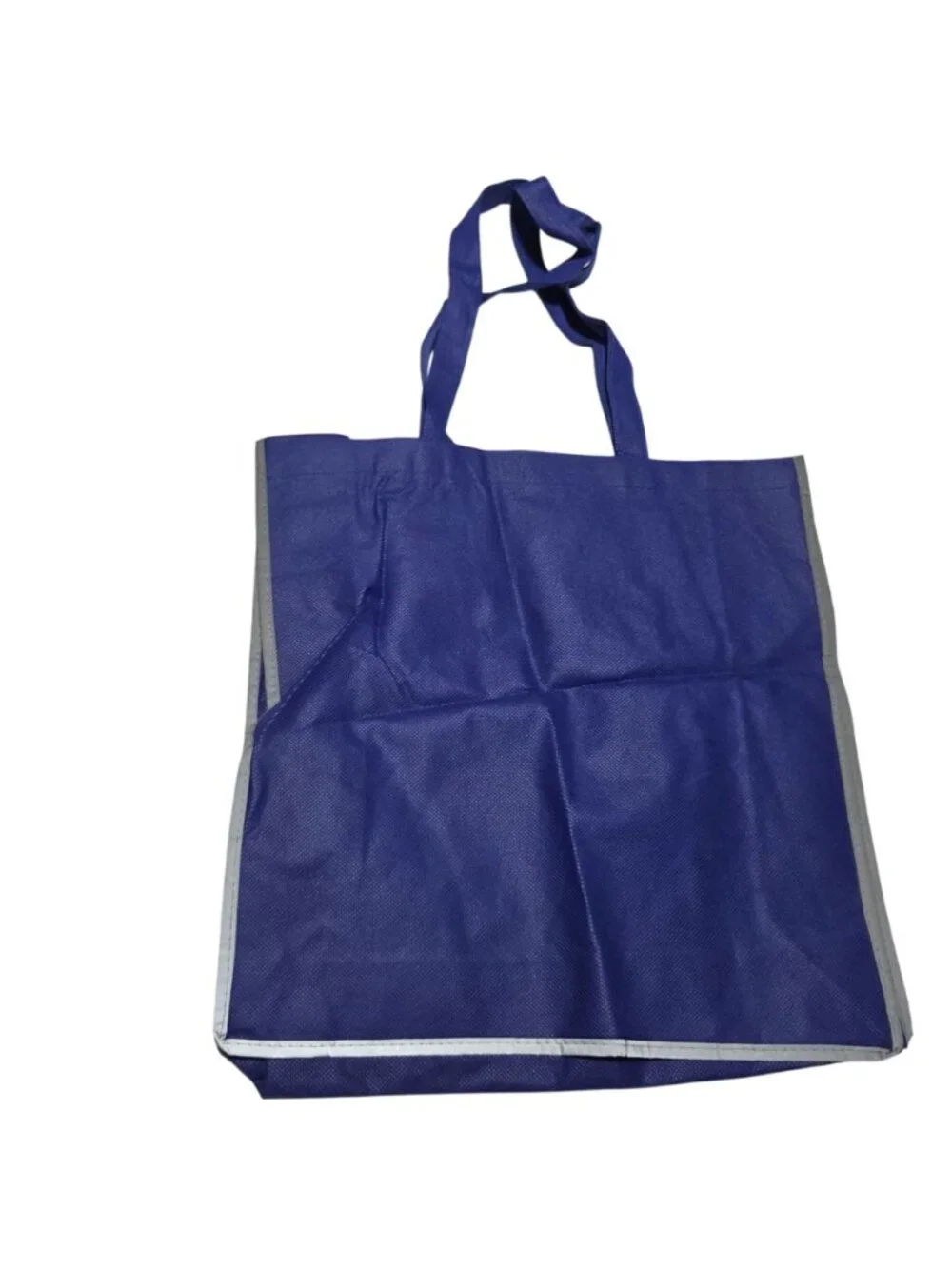 Reusable Blue Tote Bag Health Star Brand Shopping Errands Recycle Eco Friendly